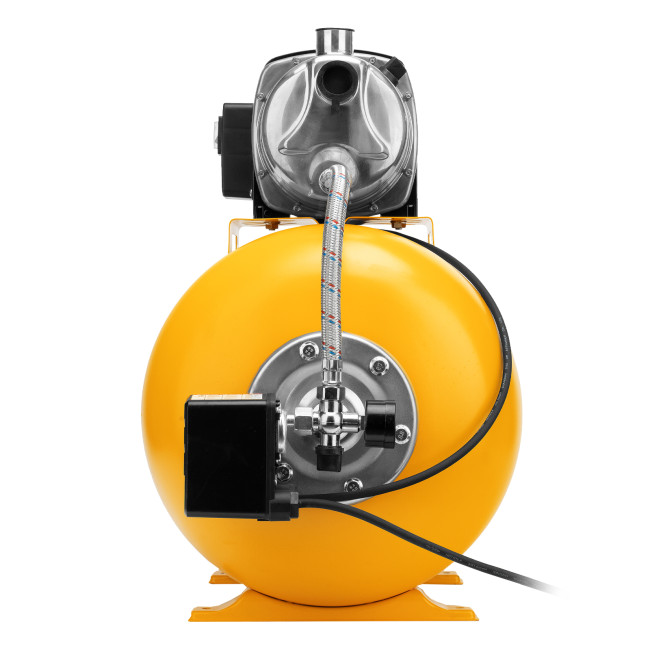 Насосная станция PSL1100X, 1100 Вт, 3600 л/ч, ресивер 50 л, подъем 45 м, нержавейка Denzel в Ижевске Насосная станция PSL1100X, 1100 Вт, 3600 л/ч, ресивер 50 л, подъем 45 м, нержавейка Denzel в Ижевске