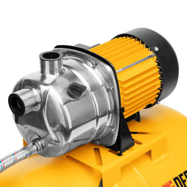 Насосная станция PSL1100X, 1100 Вт, 3600 л/ч, ресивер 50 л, подъем 45 м, нержавейка Denzel в Ижевске Насосная станция PSL1100X, 1100 Вт, 3600 л/ч, ресивер 50 л, подъем 45 м, нержавейка Denzel в Ижевске