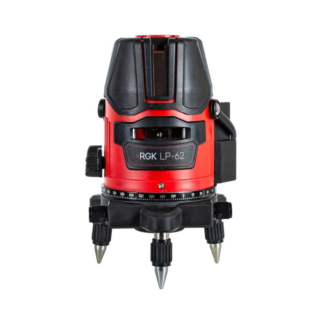 Комплект: лазерный уровень RGK LP-62 + штанга-упор RGK CG-2 в Ижевске