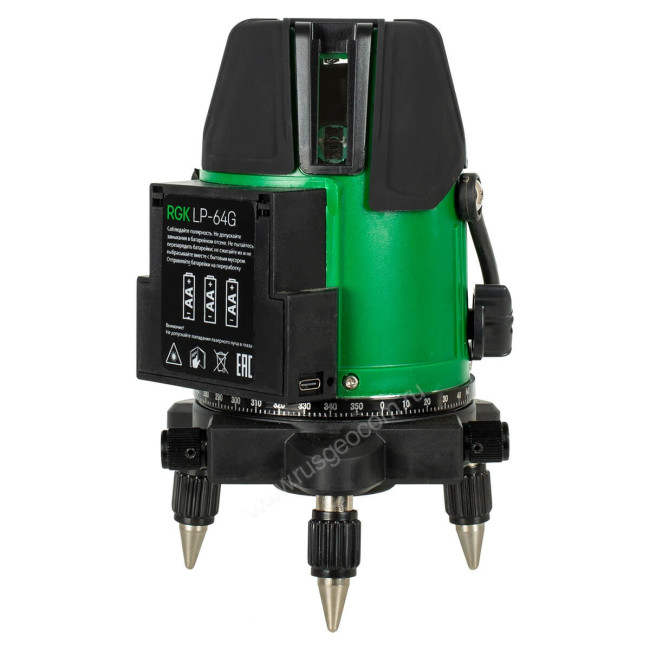 Лазерный уровень RGK LP-64G с калибровкой в Ижевске
