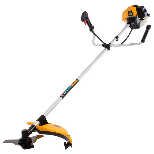 Триммер бензиновый DR-33, 33 см3, неразъемная штанга, состоит из 2 частей Denzel в Ижевске Триммер бензиновый DR-33, 33 см3, неразъемная штанга, состоит из 2 частей Denzel в Ижевске