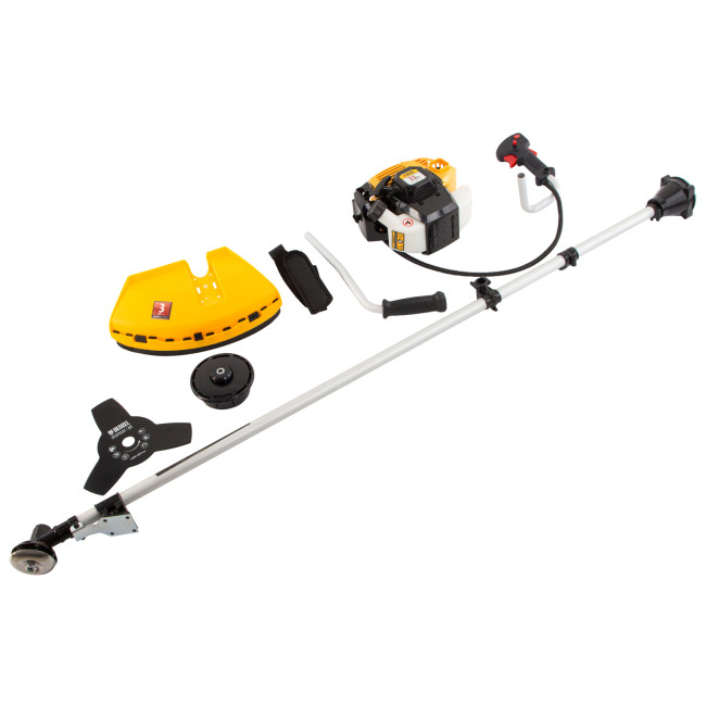 Триммер бензиновый DR-33, 33 см3, неразъемная штанга, состоит из 2 частей Denzel в Ижевске Триммер бензиновый DR-33, 33 см3, неразъемная штанга, состоит из 2 частей Denzel в Ижевске