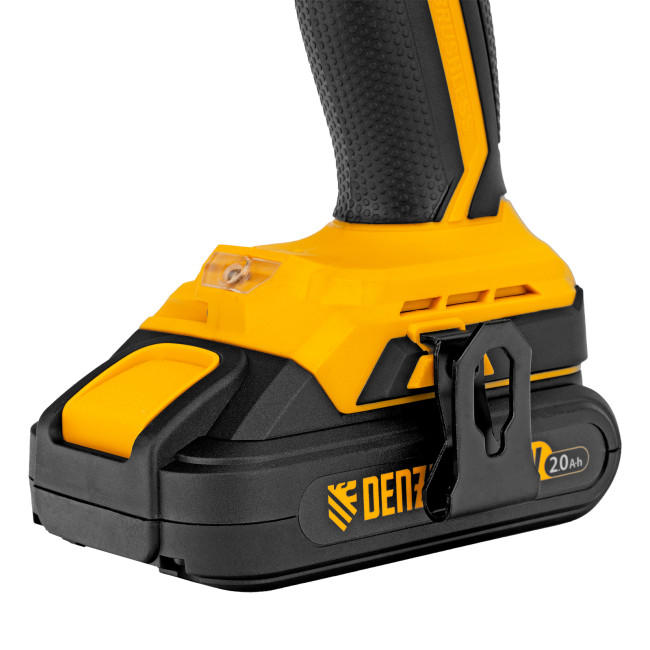 Дрель-шуруповерт аккумуляторная ударная бесщет CIDB-IB-18-02, Li-Ion, 18 В, 2 акк. Denzel в Ижевске