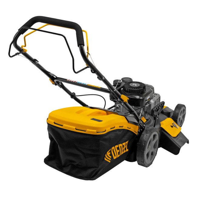 Газонокосилка бензиновая GLR-510SP-ZS, 171 см3, ширина 51 см, привод, травосборник 65 л Denzel в Ижевске Газонокосилка бензиновая GLR-510SP-ZS, 171 см3, ширина 51 см, привод, травосборник 65 л Denzel в Ижевске