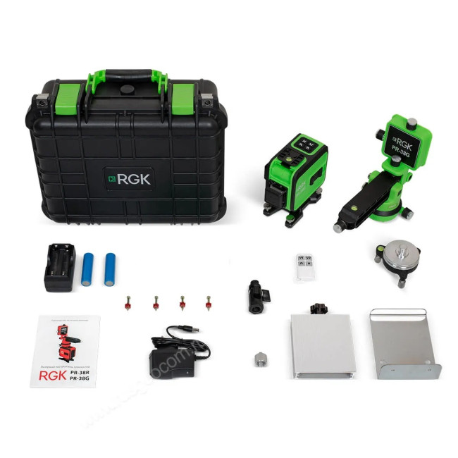 Лазерный уровень RGK PR-38G с калибровкой в Ижевске