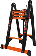 Лестница телескопическая трансформер 3,3/6,6 м ТАЛМЕТ/TALMET TM-5066C Лестница телескопическая трансформер 3,3/6,6 м ТАЛМЕТ/TALMET TM-5066C