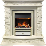 Каминокомплект Luzern - Слоновая кость с очагом Cavendish Каминокомплект Luzern - Слоновая кость с очагом Cavendish
