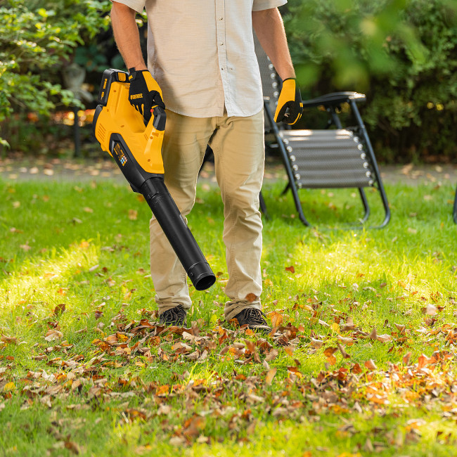 Воздуходувка аккумуляторная RB180-36, Li-ion, 36 В, 4 Ач, 180 км/ч, 820 м3/ч Denzel в Ижевске