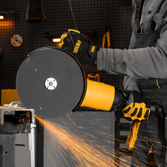 Машина шлифовальная угловая AG230-2600, 2600 Вт, 230 мм, 6000 об/мин Denzel в Ижевске Машина шлифовальная угловая AG230-2600, 2600 Вт, 230 мм, 6000 об/мин Denzel в Ижевске