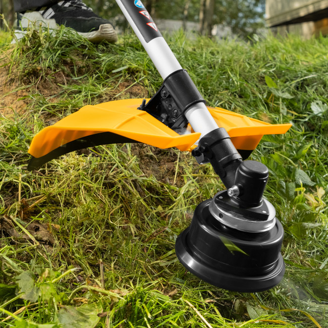 Триммер бензиновый DR-43, 43 см3, неразъемная штанга, состоит из 2 частей Denzel в Ижевске Триммер бензиновый DR-43, 43 см3, неразъемная штанга, состоит из 2 частей Denzel в Ижевске