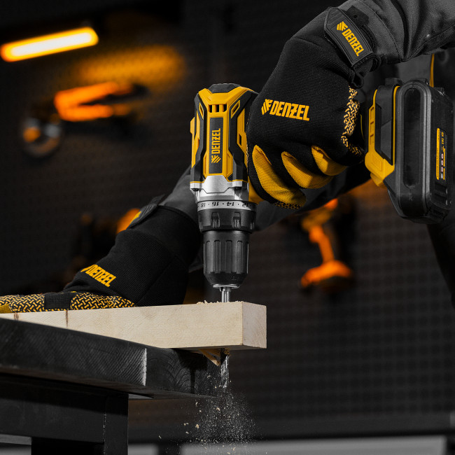 Дрель-шуруповерт аккумуляторная, бесщет. BLDL-18-0 Li-Ion, 18 В Denzel в Ижевске