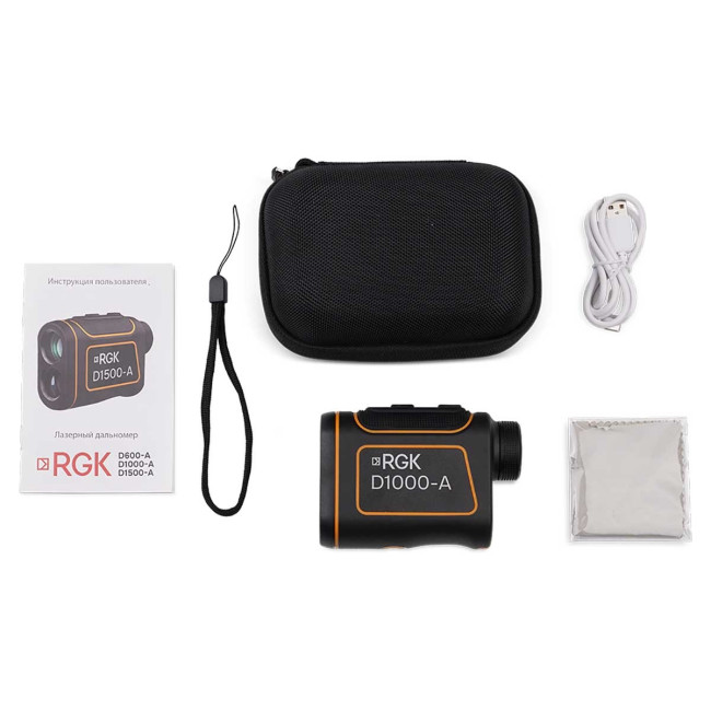 Оптический дальномер RGK D1000-A (с поверкой) в Ижевске Оптический дальномер RGK D1000-A (с поверкой) в Ижевске