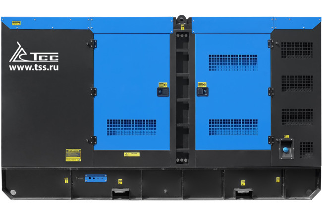 Дизельный генератор ТСС ЭД-250-Т400 с АВР в шумозащитном кожухе на прицепе в Ижевске