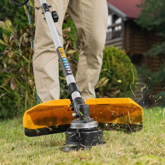 Триммер бензиновый DR-43S, 43 см3, разъемная штанга, состоит из 2 частей Denzel в Ижевске Триммер бензиновый DR-43S, 43 см3, разъемная штанга, состоит из 2 частей Denzel в Ижевске