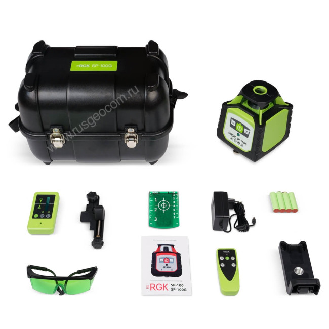 Ротационный нивелир RGK SP-100G с калибровкой в Ижевске