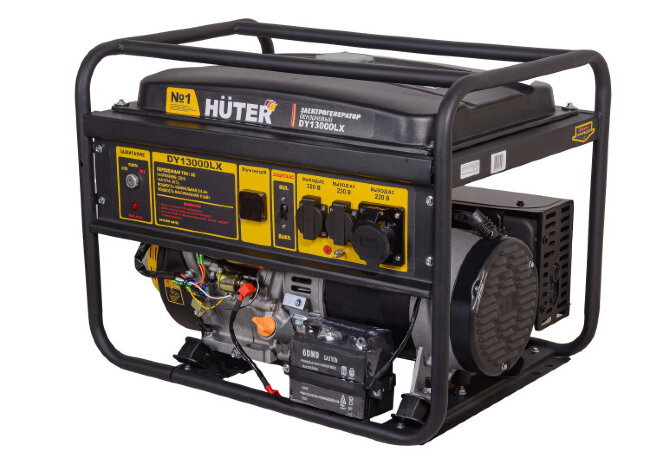 Электрогенератор DY13000LX Huter в Ижевске