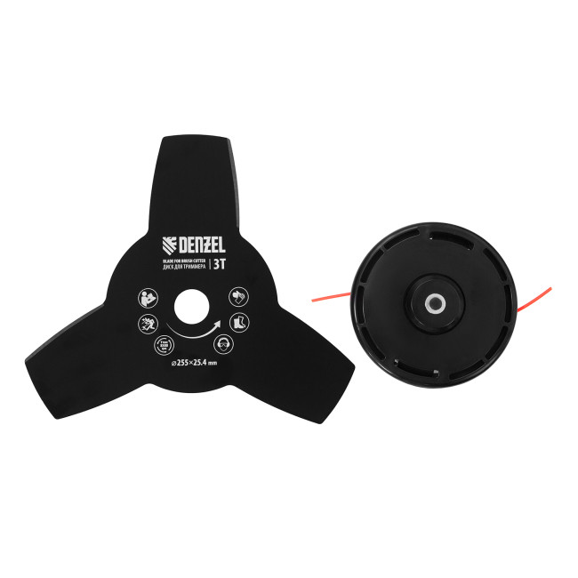 Триммер бензиновый DR-52S, 52 см3, разъемная штанга, состоит из 2 частей Denzel в Ижевске Триммер бензиновый DR-52S, 52 см3, разъемная штанга, состоит из 2 частей Denzel в Ижевске