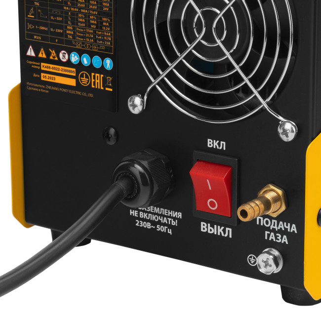 Аппарат инвертор. полуавтомат. сварки Mini MIG-140FG, 140 А, ПВ 60% Denzel в Ижевске