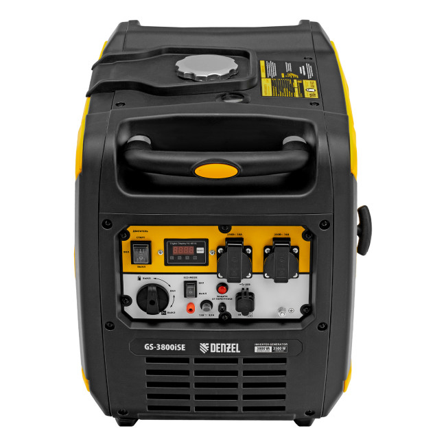 Генератор инверторный GS-3800iSE, 3,8 кВт, 230 В, закрытый корпус,электростартер Denzel в Ижевске Генератор инверторный GS-3800iSE, 3,8 кВт, 230 В, закрытый корпус,электростартер Denzel в Ижевске
