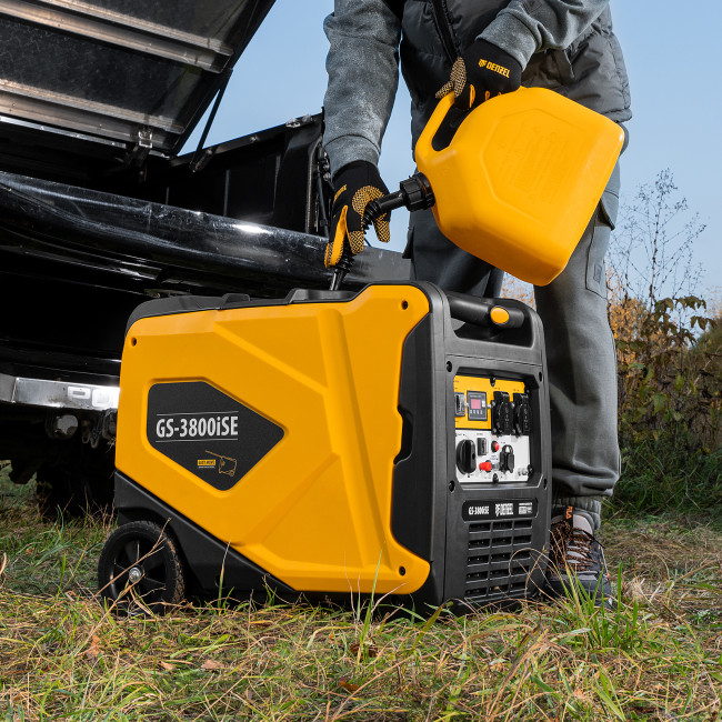 Генератор инверторный GS-3800iSE, 3,8 кВт, 230 В, закрытый корпус,электростартер Denzel в Ижевске Генератор инверторный GS-3800iSE, 3,8 кВт, 230 В, закрытый корпус,электростартер Denzel в Ижевске