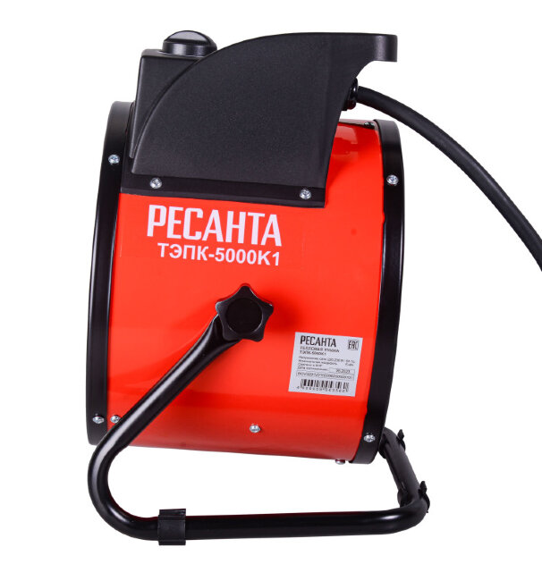 Электрическая тепловая пушка РЕСАНТА ТЭПК-5000K1 в Ижевске Электрическая тепловая пушка РЕСАНТА ТЭПК-5000K1 в Ижевске