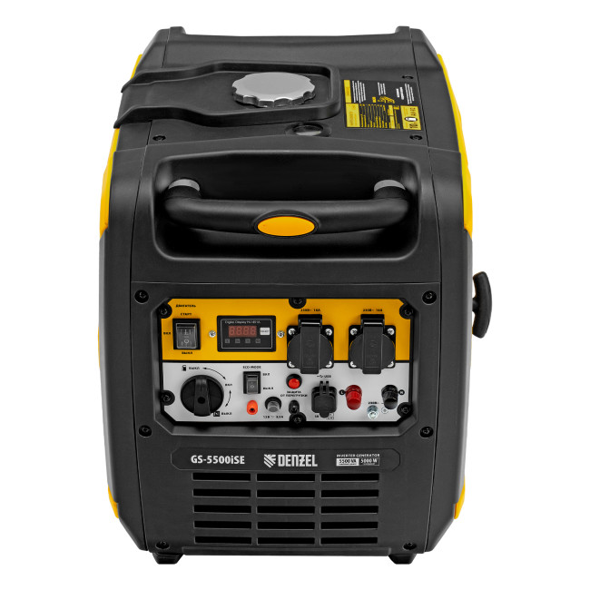 Генератор инверторный GS-5500iSE, 5,5 кВт, 230 В, закрытый корпус,электростартер Denzel в Ижевске Генератор инверторный GS-5500iSE, 5,5 кВт, 230 В, закрытый корпус,электростартер Denzel в Ижевске