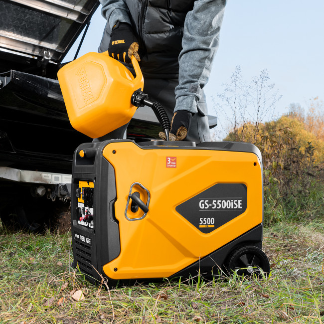 Генератор инверторный GS-5500iSE, 5,5 кВт, 230 В, закрытый корпус,электростартер Denzel в Ижевске Генератор инверторный GS-5500iSE, 5,5 кВт, 230 В, закрытый корпус,электростартер Denzel в Ижевске
