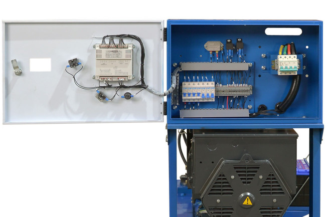 Дизельный генератор ТСС АД-30С-Т400 в погодозащитном кожухе в Ижевске