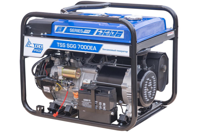 Бензогенератор 7 кВт TSS SGG 7000E3A с в кожухе МК-1.1 в Ижевске
