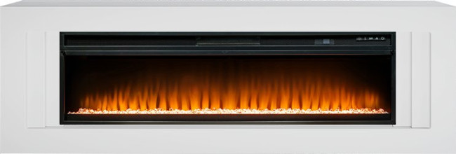 Каминокомплект Line 60 SFT - Белый с очагом Vision 60 LED в Ижевске