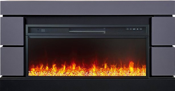 Каминокомплект Modern 42 SFT (Разборный) - Серый графит с очагом Vision 42 LED в Ижевске
