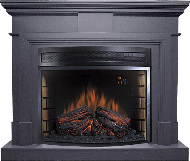 Каминокомплект Coventry Graphite Grey - Серый графит с очагом Dioramic 28 LED FX в Ижевске