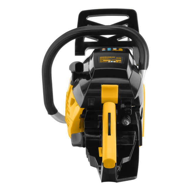 Пила цепная бензиновая DGS-5218, шина 45 см, 52 см3, 3.5 л.с, шаг 0.325, паз 1.5 мм, 72 звена Denzel в Ижевске