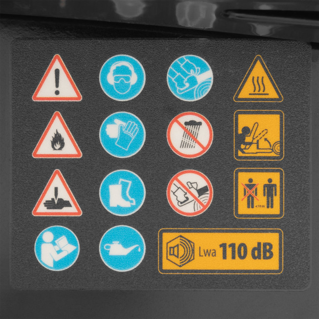 Пила цепная бензиновая DGS-5218, шина 45 см, 52 см3, 3.5 л.с, шаг 0.325, паз 1.5 мм, 72 звена Denzel в Ижевске