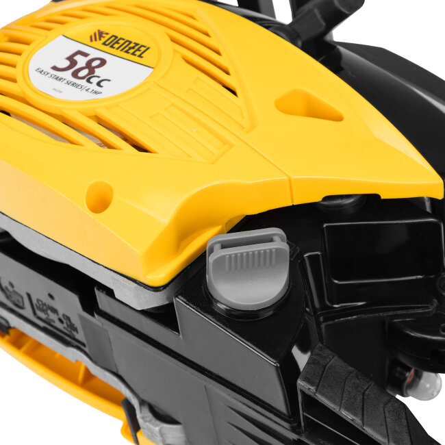 Пила цепная бензиновая DGS-5820, шина 50 см, 58 см3, 4.1 л.с, шаг 0.325, паз 1.5 мм, 76 звеньев Denzel в Ижевске