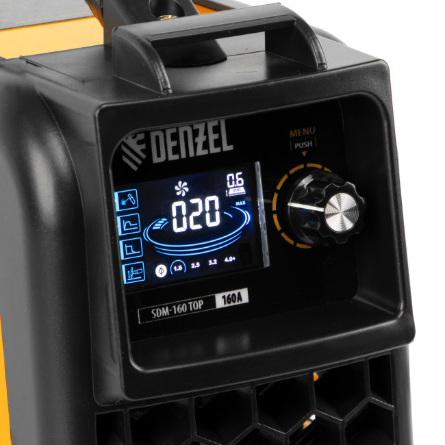 Аппарат инвертор. дуговой сварки SDM-160 Top, 160 А, ПВ 80% Denzel в Ижевске Аппарат инвертор. дуговой сварки SDM-160 Top, 160 А, ПВ 80% Denzel в Ижевске