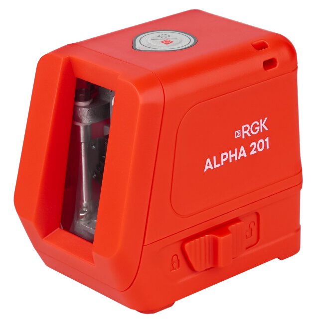 Лазерный уровень RGK ALPHA 201 с калибровкой с красным лучом в Ижевске