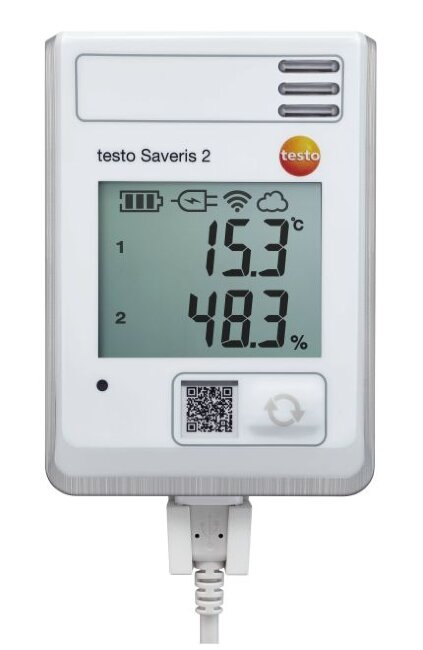 Wi-Fi логгер данных температуры и влажности Testo Saveris 2-H1 в Ижевске