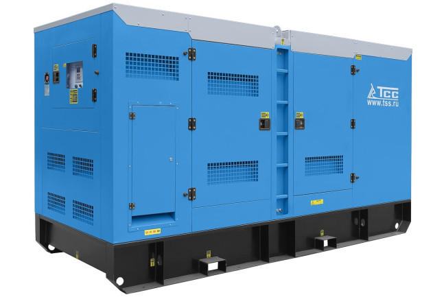 Дизельный генератор ТСС АД-300С-Т400 в шумозащитном кожухе с АВР в Ижевске