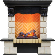 Каминокомплект Pierre Luxe - Венге / Шампань (Высота 975мм) с очагом Cassette 400 NH Каминокомплект Pierre Luxe - Венге / Шампань (Высота 975мм) с очагом Cassette 400 NH