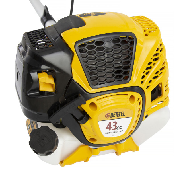 Триммер бензиновый DTL-43S, 43 см3, разъемная штанга, состоит из 2 частей Denzel в Ижевске Триммер бензиновый DTL-43S, 43 см3, разъемная штанга, состоит из 2 частей Denzel в Ижевске