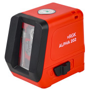 Лазерный уровень RGK ALPHA 202 с калибровкой с зелёным лучом Лазерный уровень RGK ALPHA 202 с калибровкой с зелёным лучом